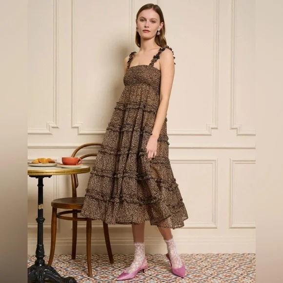 Sister Jane Lisette Organza Midi Dress XS - Picture 2 of 4